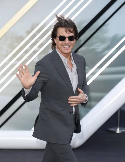Tom Cruise attends the "F1: The Movie" European Premiere in London, England on June 23, 2025.