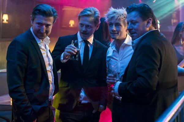 Ditte & Louise - Z filmu - Nicolaj Kopernikus, Thure Lindhardt, Esben Smed, Anders W. Berthelsen