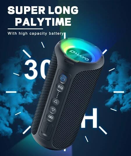 Ortizan X8 Bluetooth speaker with lamp - Image 4