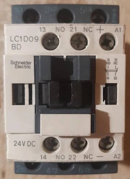 Stykač LC1D09 BD 24V - Elektronika