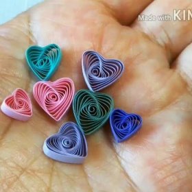 4,234 Likes, 58 Comments - alraheek (@quilling_idea) on Instagram: “A little quilling heart By @toshi_quillin...