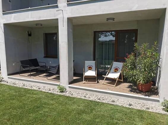 Zahrada ubytování VILLA MEGER