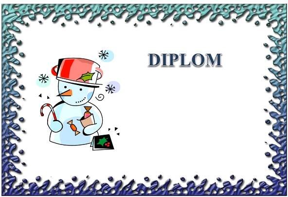 Diplom zimní 1