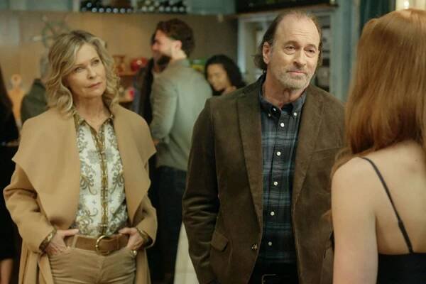 Kate Vernon as Helen and Scott Patterson as Sully in season 3 of 'Sullivan's Crossing'