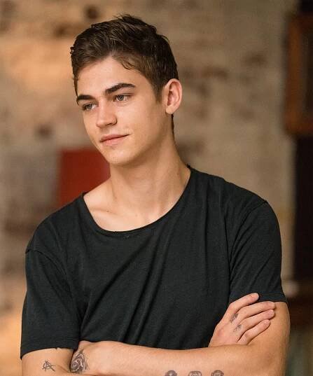 Hero Fiennes as "Hardin Scott" in After movie Wallpaper
