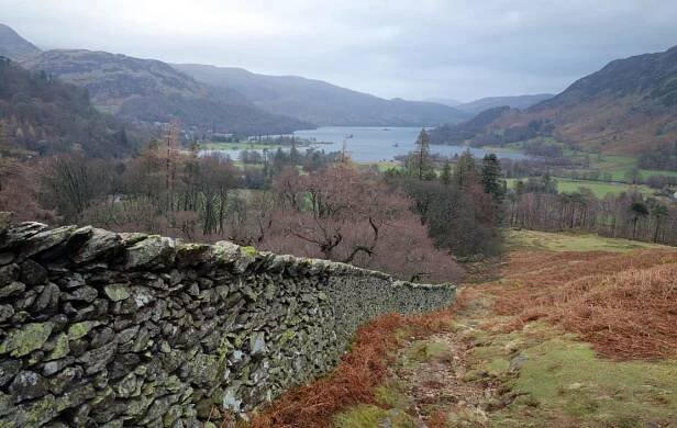Climbing the Eastern Wainwright Fells from Patterdale in the Lake District, Arnison Crag, Birks & St Sunday Crag. 