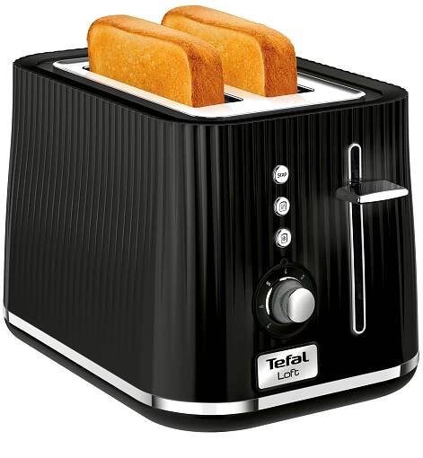 Topinkovač Tefal Loft Black TT761838 černý
