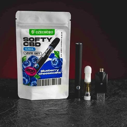 Vaporizér CBD Blueberry Cheesecake 0,5 ml