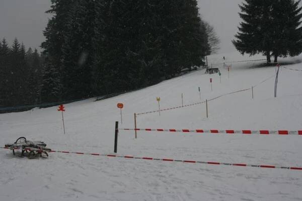 Trhová Kamenice - Hluboká - sjezdovky a sníh