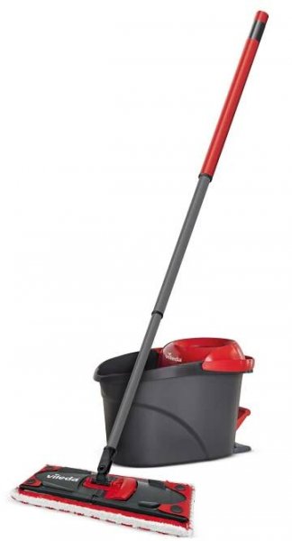 Sada na uklízení VILEDA ULTRAMAX TURBO - černá/červená, Konvenční, textil/plast (30.3/29.7/49.6cm) - Vileda