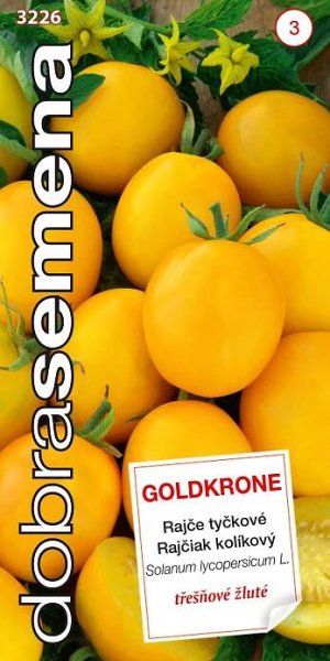 Dobrá semena Rajče tyčkové třešňové Goldkrone 40s 1 ks