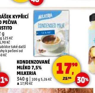KONDENZOVANÉ MLÉKO