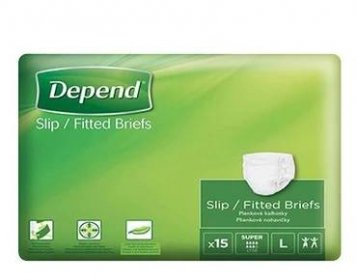 Depend plenkové kalhotky Slip Super XL 15ks od 283 Kč - srovnání cen | Leano.cz