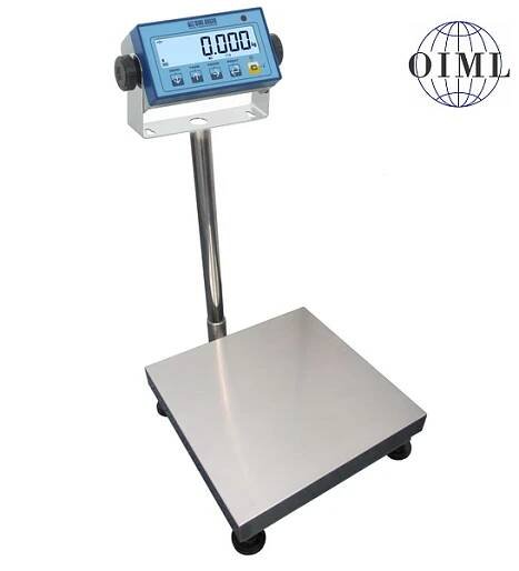 Stolní váha do prašného prostředí LESAK 1T3030LN-DFWL, 15kg/5g, 300x300mm, l/n