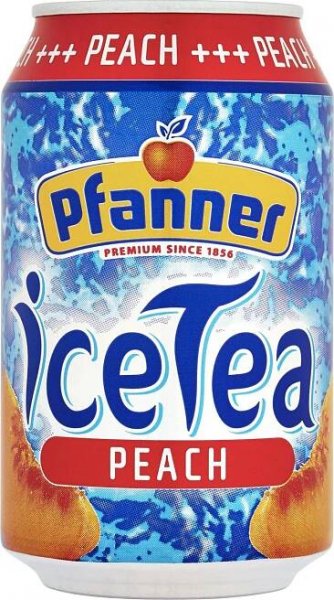 Pfanner Ledový čaj broskev plech 330 ml od 14 Kč