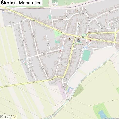Školní - mapy | Kurzy.cz