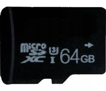Paměťová karta 64GB SD karta pro kamery