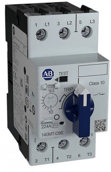 Ochranný jistič motoru 2,5 A 690 V AC Allen Bradley, rozsah: 140MT