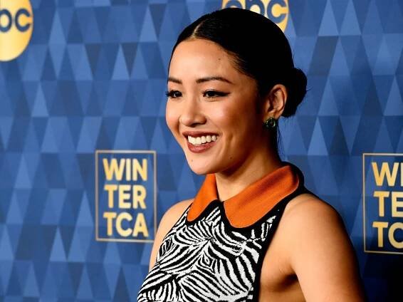 Constance Wu attends ABC Television's Winter Press Tour 2020 .