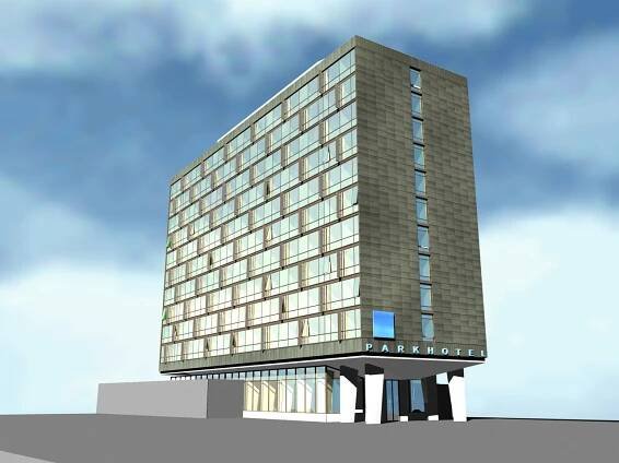 Architektonický ateliér architekt-praha.cz | Vizualizace - Vizualizace fasád parkhotelu