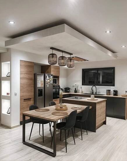 Pin by J@cky Pereira on Kitchen's ◇ | Modern kitchen design, Home interior design, Interior design kitchen