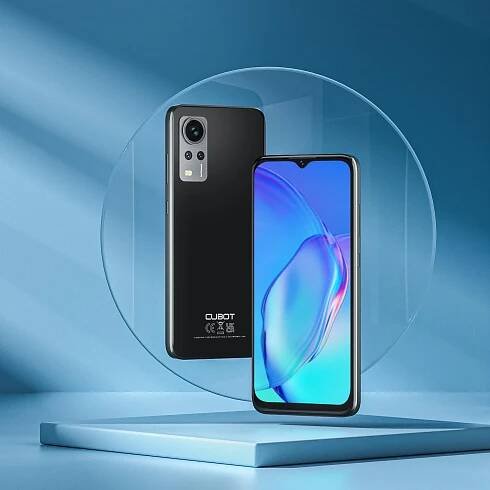 Cubot Note 30 Osmijádrový smartphone s Androidem 4 GB + 64 GB(256 GB Rozšířeno) 6,517-palcový displej 4000mAh 20MP Dual SIM
