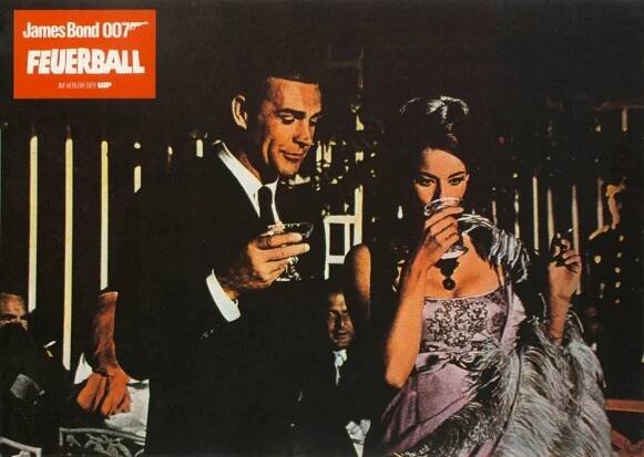 Sean Connery, Claudine Auger - Thunderball - Fotosky