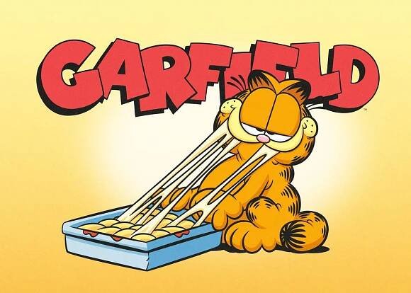 Garfield's Favorite Food: Lasagna!
