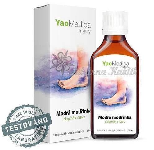 Modrá modřinka - 83 čínské bylinky neboli yao