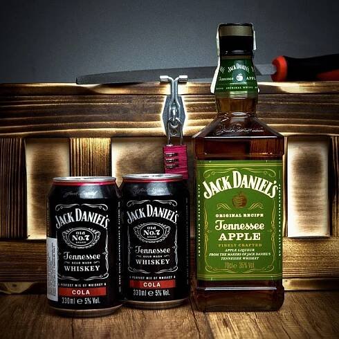 Dárková truhla Jack Daniel's Apple