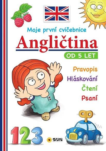 Moje první cvičebnice: Angličtina - Nakladatelství Sun (2019, brožovaná)