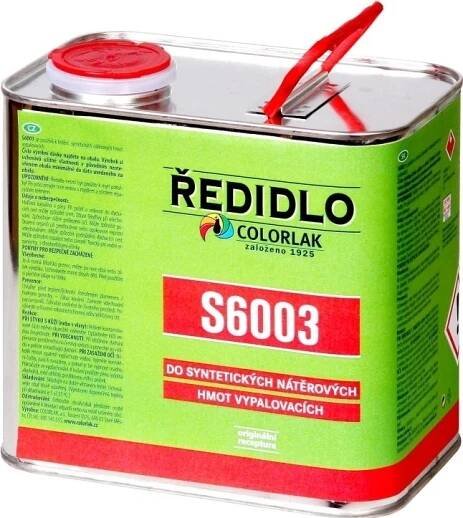COLORLAK ŘEDIDLO S 6003 / L ředidlo do syntetických nátěrových hmot vypalovacích