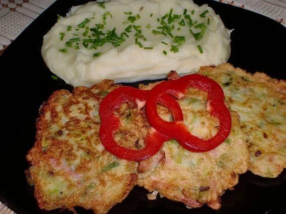 Recept: Pórkové placičky