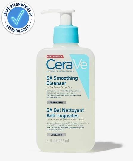 CeraVe SA Smoothing Cleanser