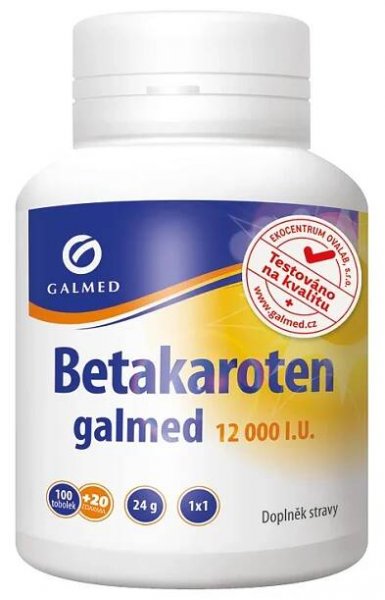 Galmed Betakaroten 12000 IU 100+20 tobolek