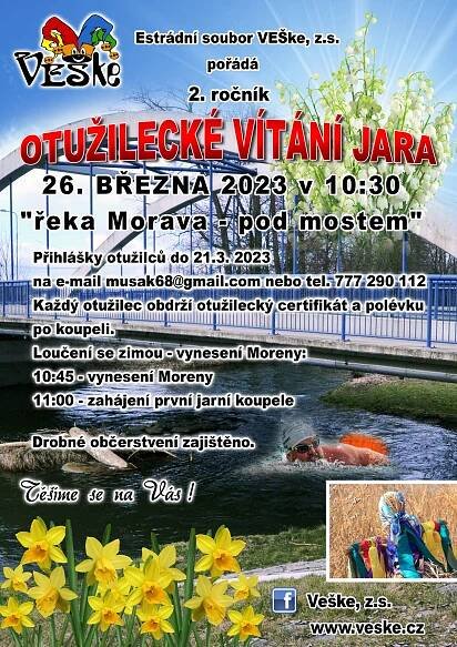 Otužilecké vítání jara – Estrádní soubor VEŠke, z.s.