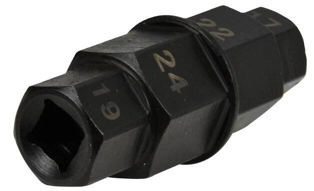 Klíč na osy motocyklových kol 17,19,22,24 mm