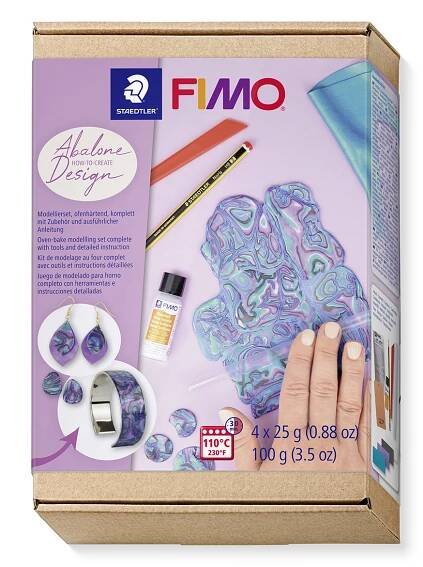 Fimo Soft sada Jak vyrobit ABALONE DESIGN