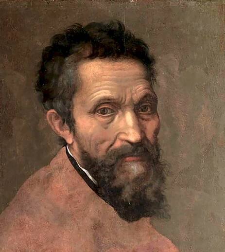 Michelangelo Buonarroti, Daniele de Volterra: nedokončený portrét, detail (asi 1545, kolem 70. roku věku) – Profimedia.CZ