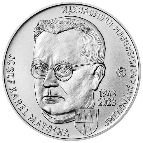 Česká mincovna Stříbrná mince 200 Kč 2023 Josef Karel Matocha Standard 13 g od 399 Kč