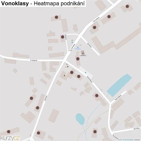 Vonoklasy - mapy | Kurzy.cz