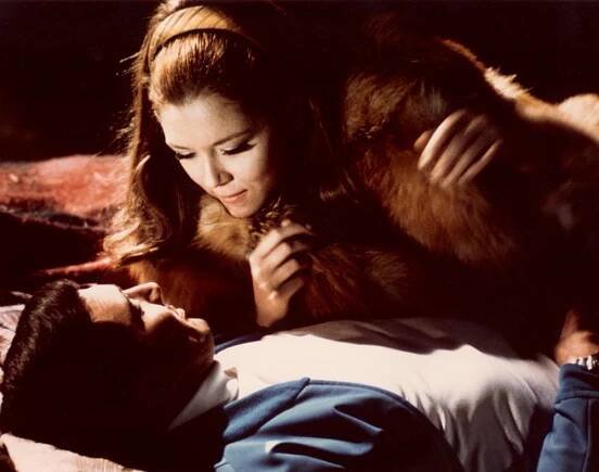ON HER MAJESTY'S SECRET SERVICE, George Lazenby, Diana Rigg, 1969