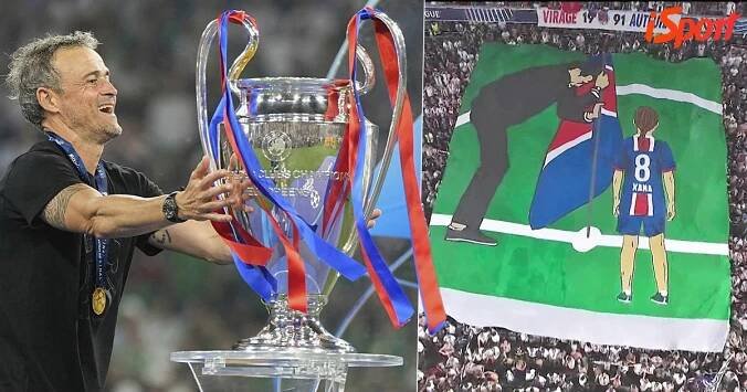 Luis Enrique a finále Ligy mistrů: Fanoušci PSG uctili jeho zesnulou dceru (†9)