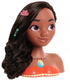 Disney Princess Hair Styling Head Doll Vaiana Mo ana Hairdresser + příslušenství: Humbi.cz