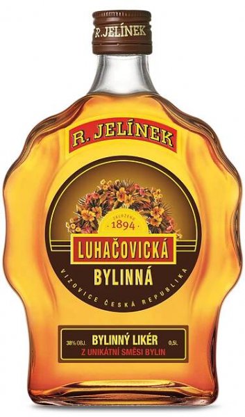 Luhačovická bylinná je likér, ktorý vzniká z 13 druhov bylín, korenia a mladých smrekových letorastov.