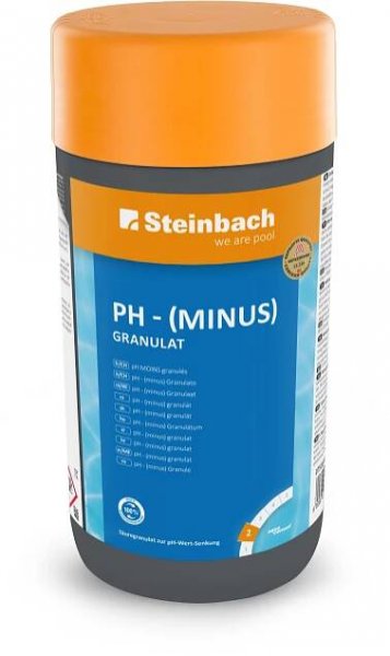 STEINBACH pH - (mínus) granulát, 1,5 kg