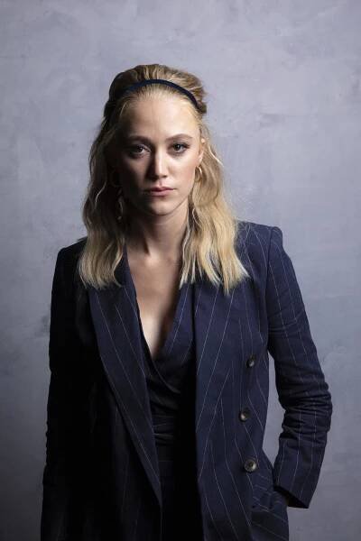 Actresses Maika Monroe from the film "Greta."