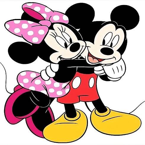 Laughing Mickey Mouse