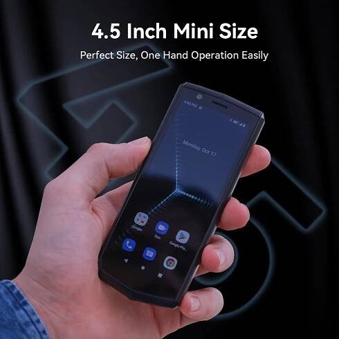 Cubot Pocket 3 4,5palcový mini smartphone 2022 Helio G85 osmijádrový NFC 4GB RAM 64GB ROM 3000mAh 20MP fotoaparát