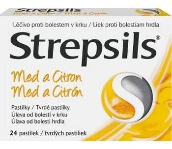 Strepsils med a citron 0.6mg/1.2mg pas.24